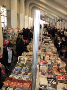 The annual book market held every February in Reykjavik